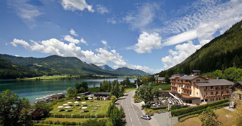 Strandhotel Am Weissensee Exteriör bild